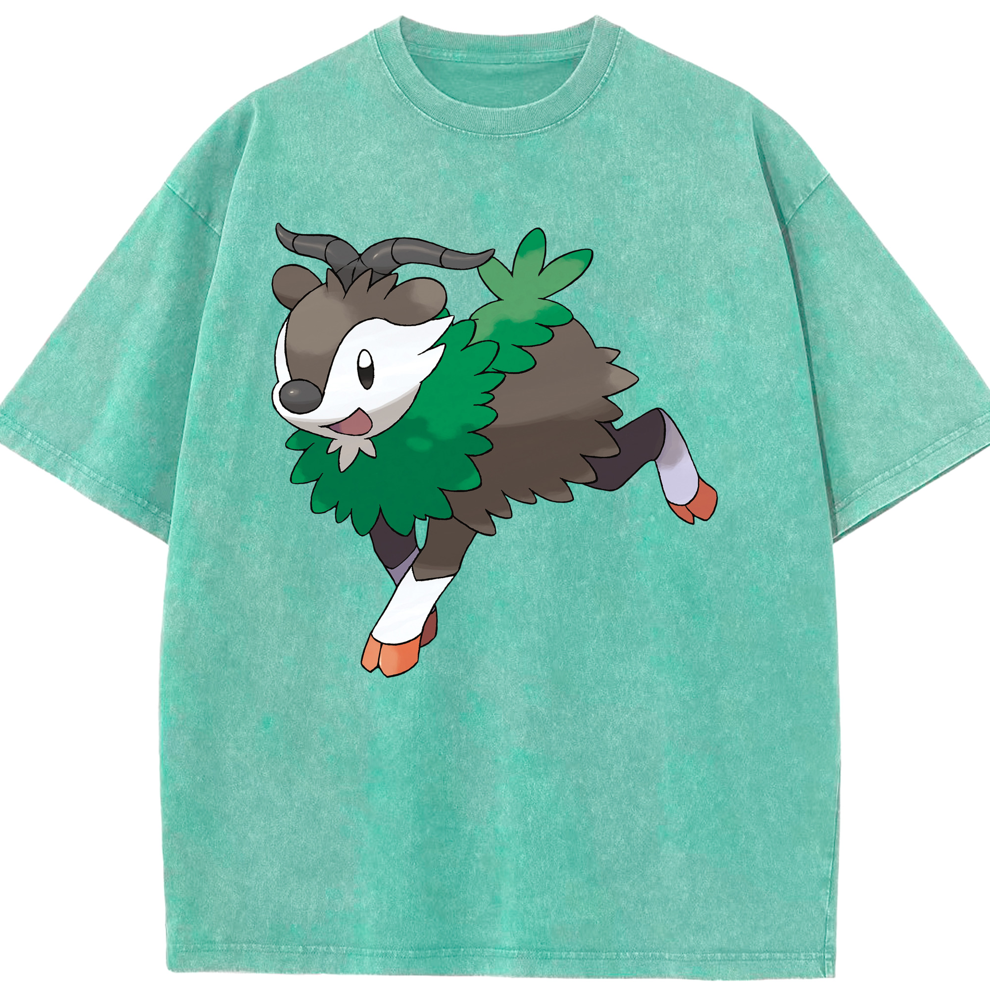 （画像用） ポケットモンスター Pokémon 綿100% ヴィンテージ風 半袖Tシャツ（フロントプリント）